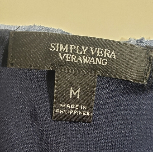 Simply Vera Vera Wang Denim Dress - Picture 8 of 9